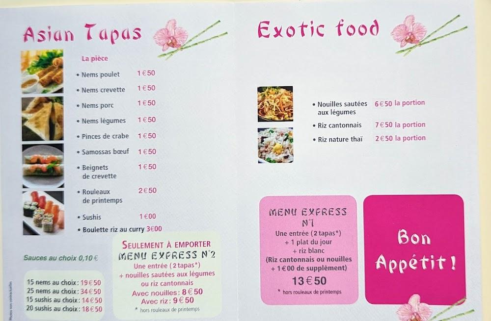 Bamboo Thaï Food - Menu Image 1